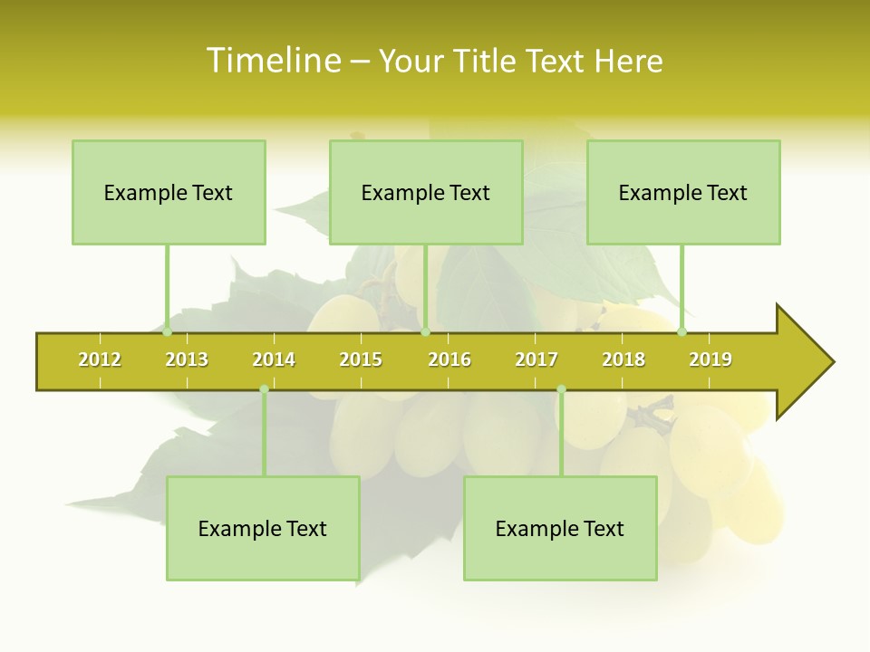Sweet Food Isolated PowerPoint Template