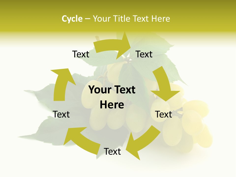 Sweet Food Isolated PowerPoint Template