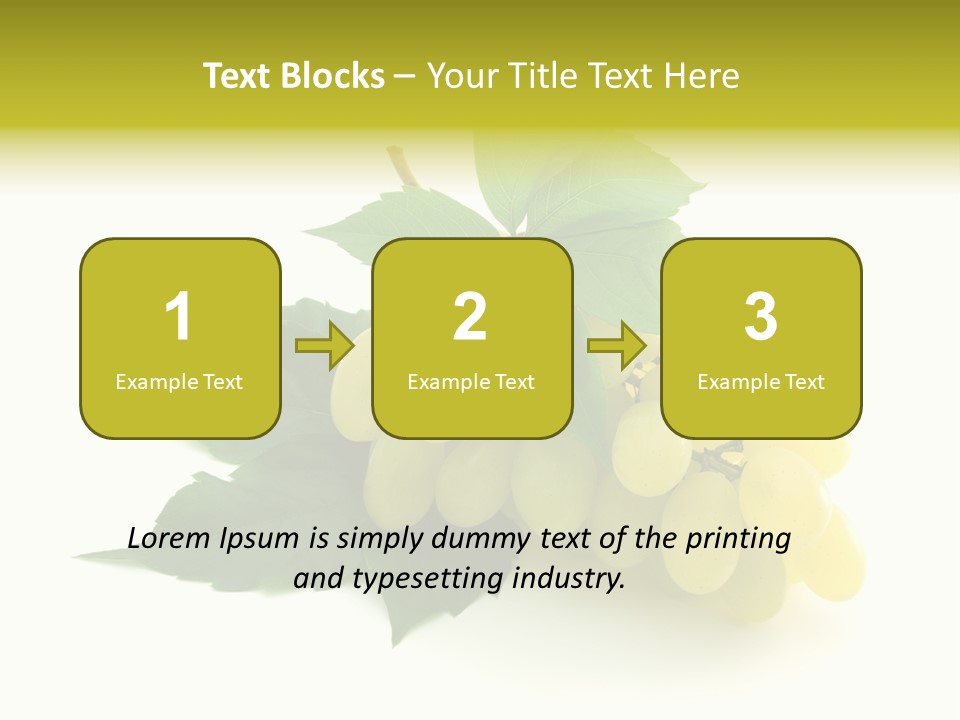 Sweet Food Isolated PowerPoint Template