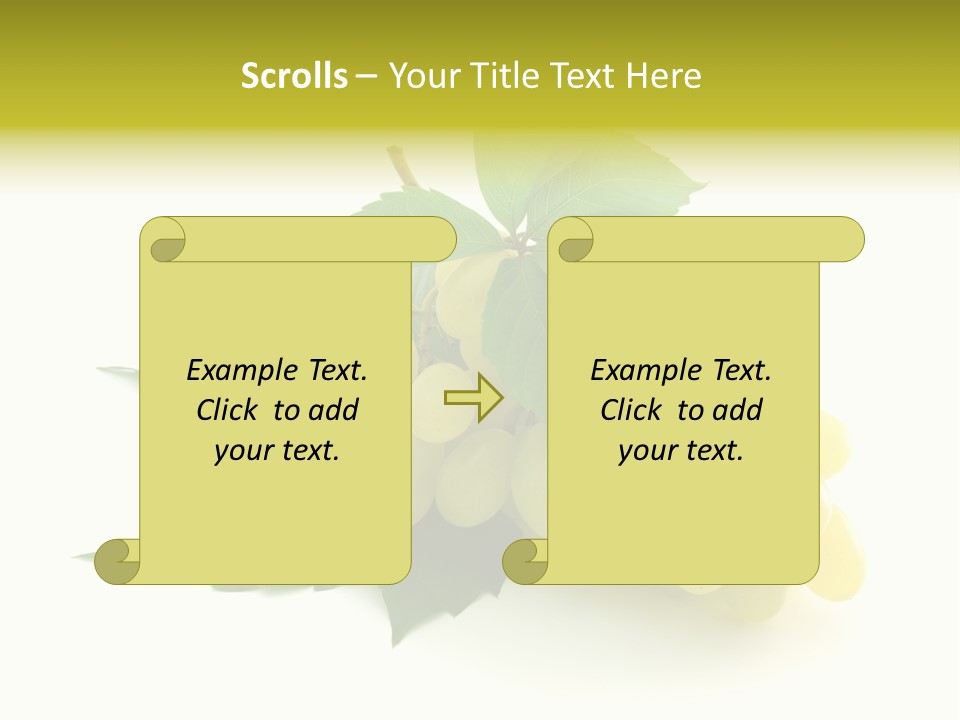 Sweet Food Isolated PowerPoint Template