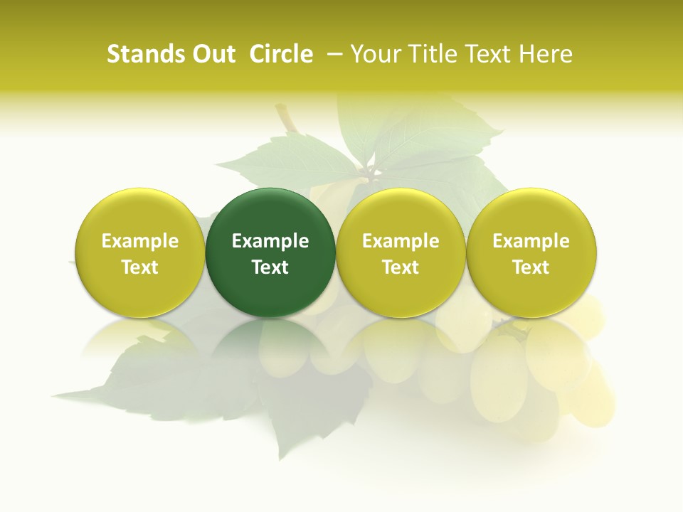 Sweet Food Isolated PowerPoint Template