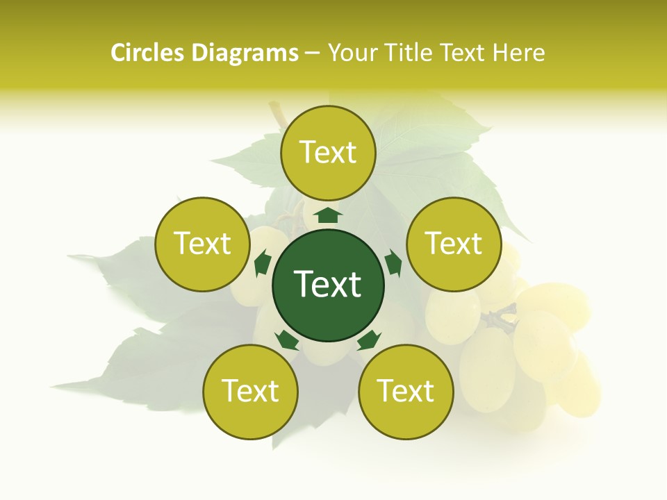 Sweet Food Isolated PowerPoint Template