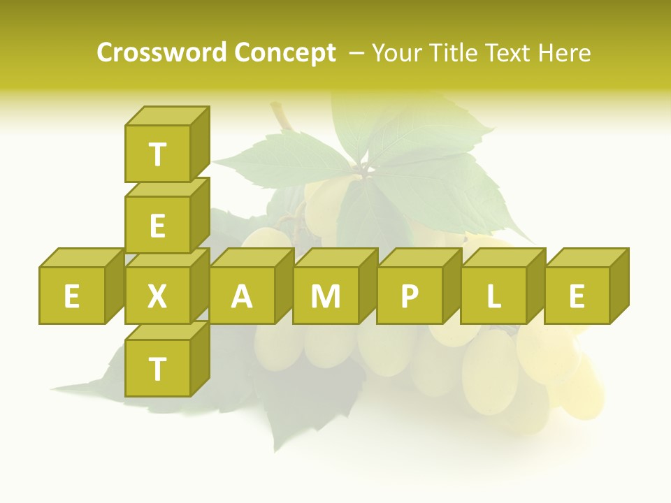 Sweet Food Isolated PowerPoint Template