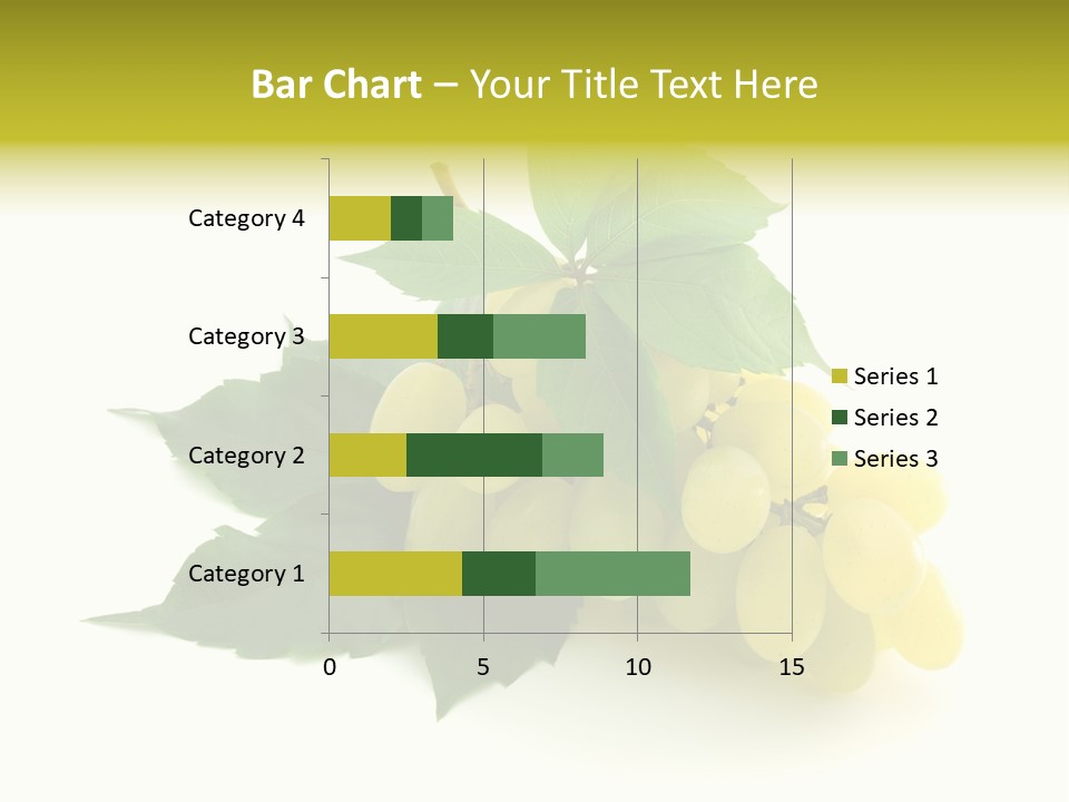 Sweet Food Isolated PowerPoint Template
