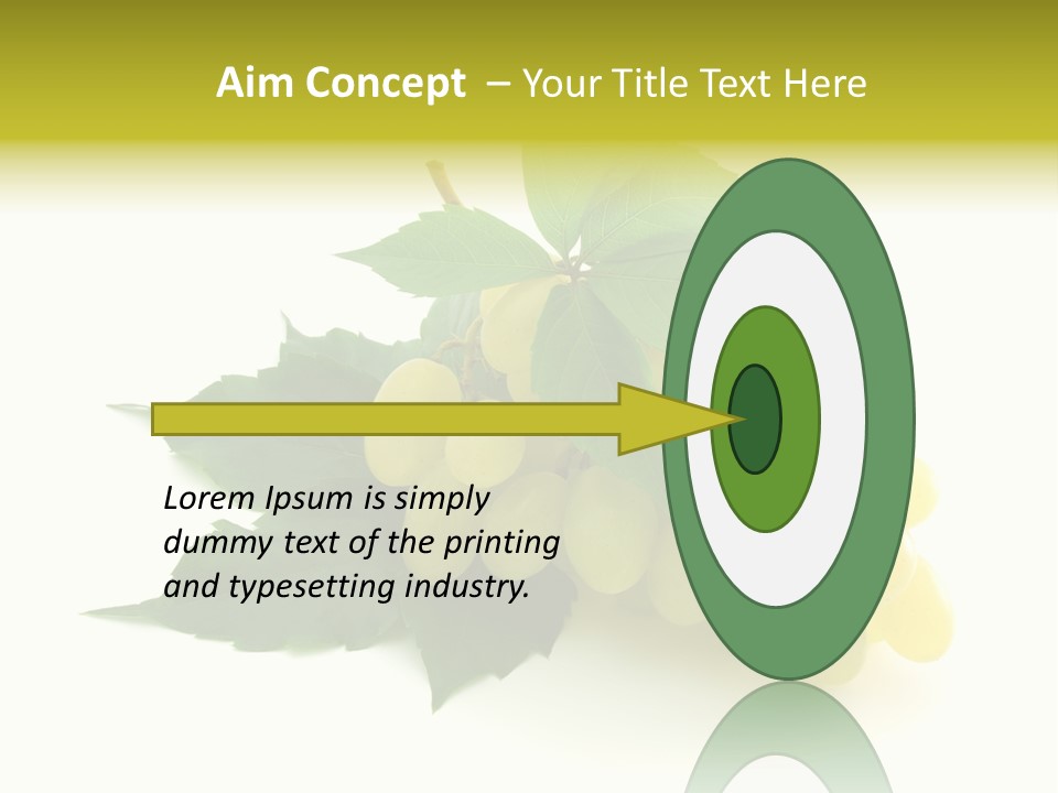 Sweet Food Isolated PowerPoint Template