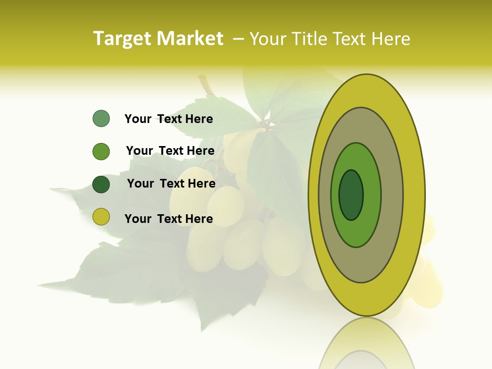 Sweet Food Isolated PowerPoint Template