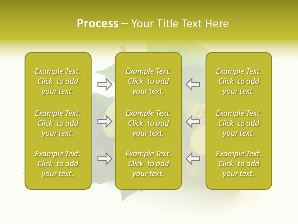 Sweet Food Isolated PowerPoint Template