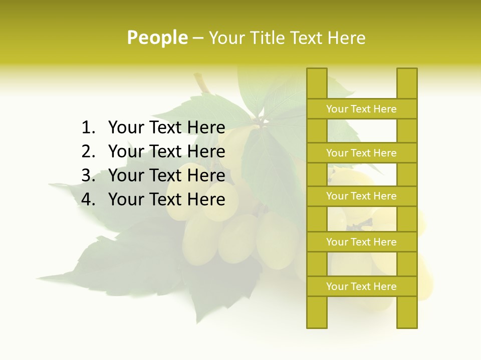 Sweet Food Isolated PowerPoint Template