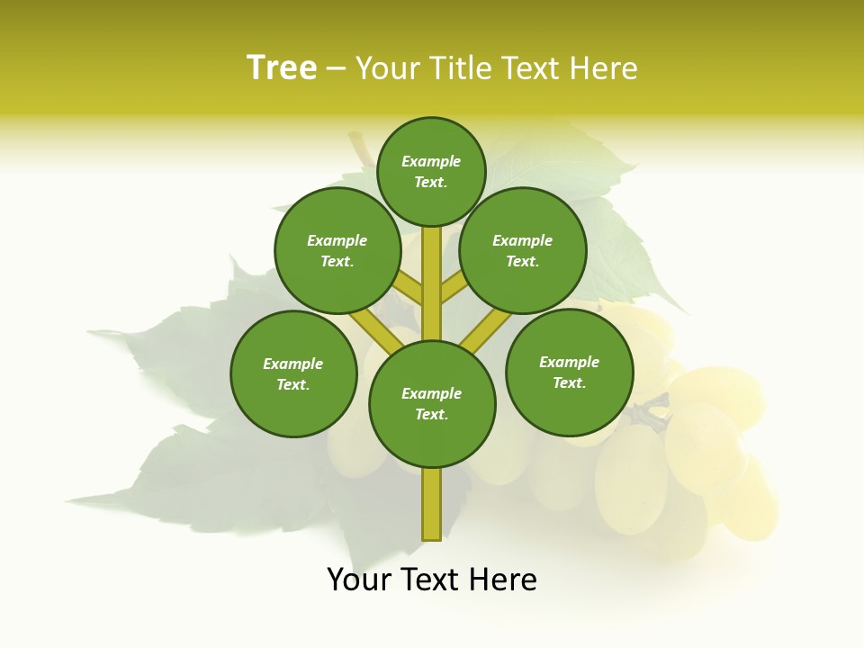 Sweet Food Isolated PowerPoint Template