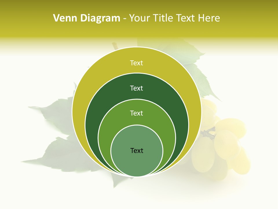 Sweet Food Isolated PowerPoint Template