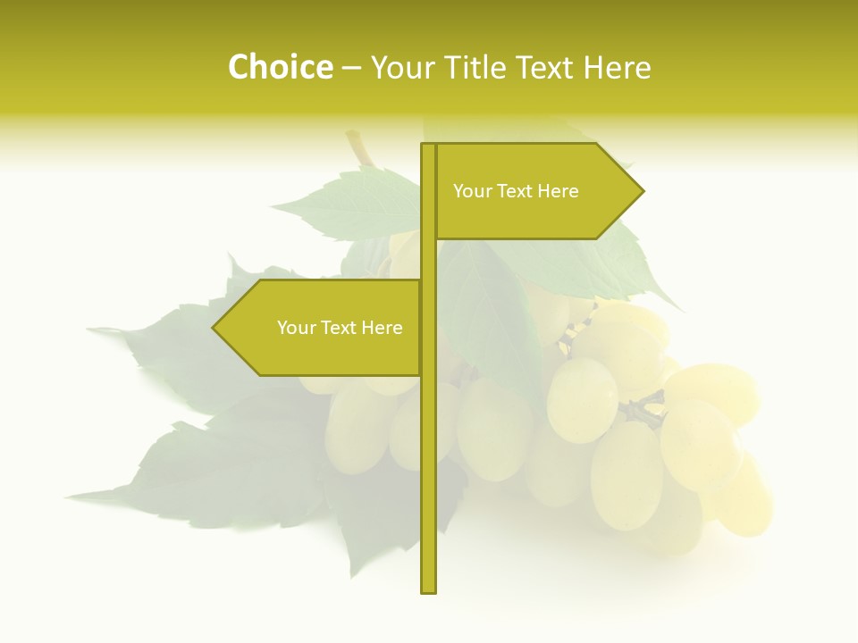 Sweet Food Isolated PowerPoint Template