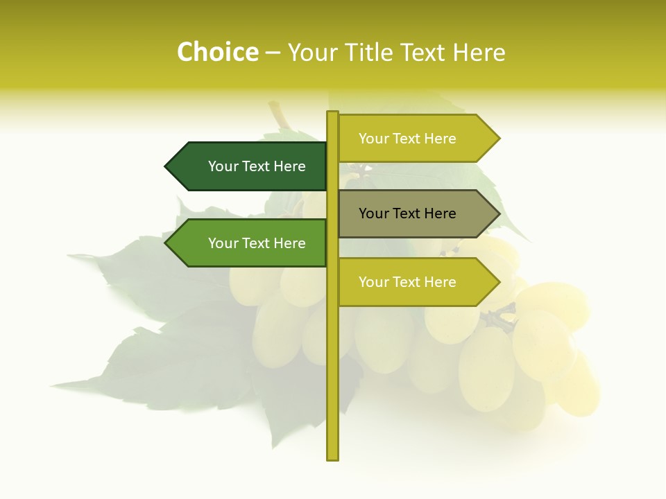 Sweet Food Isolated PowerPoint Template