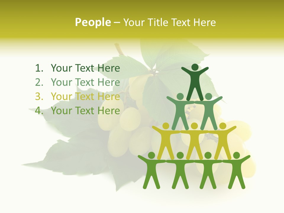 Sweet Food Isolated PowerPoint Template