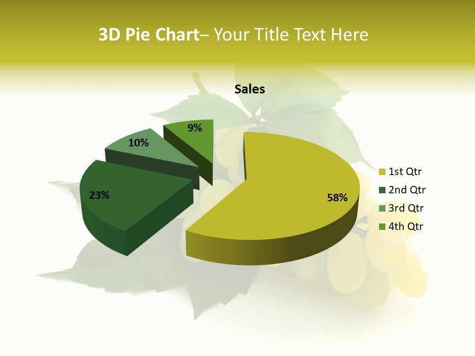 Sweet Food Isolated PowerPoint Template