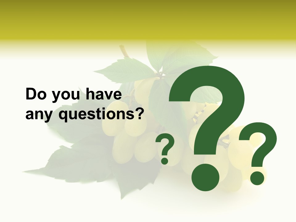 Sweet Food Isolated PowerPoint Template