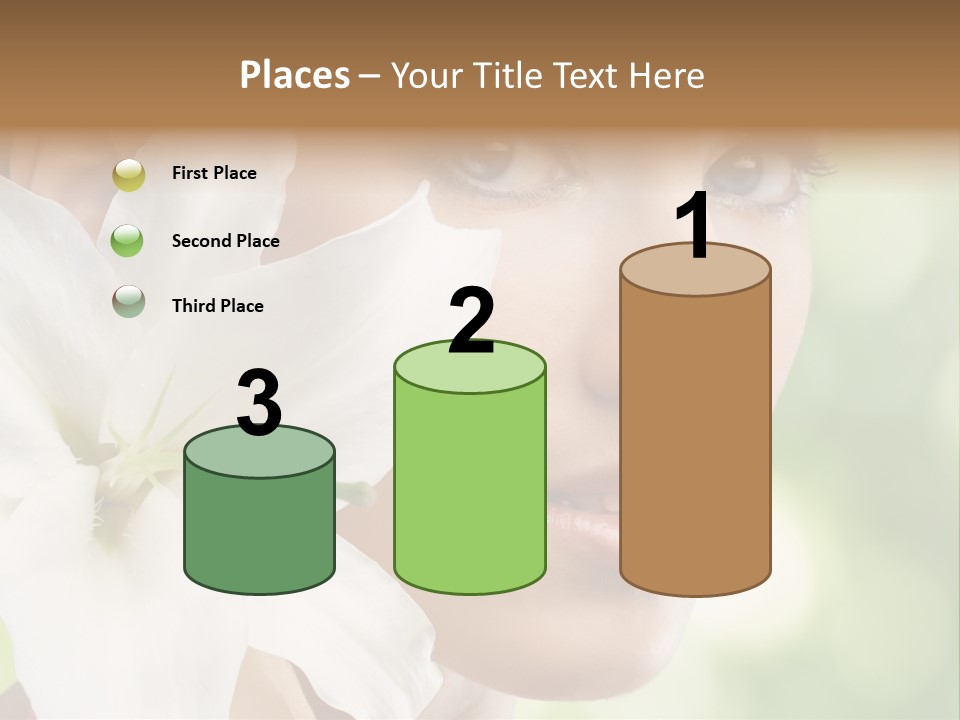 Flower Spa Healthcare PowerPoint Template