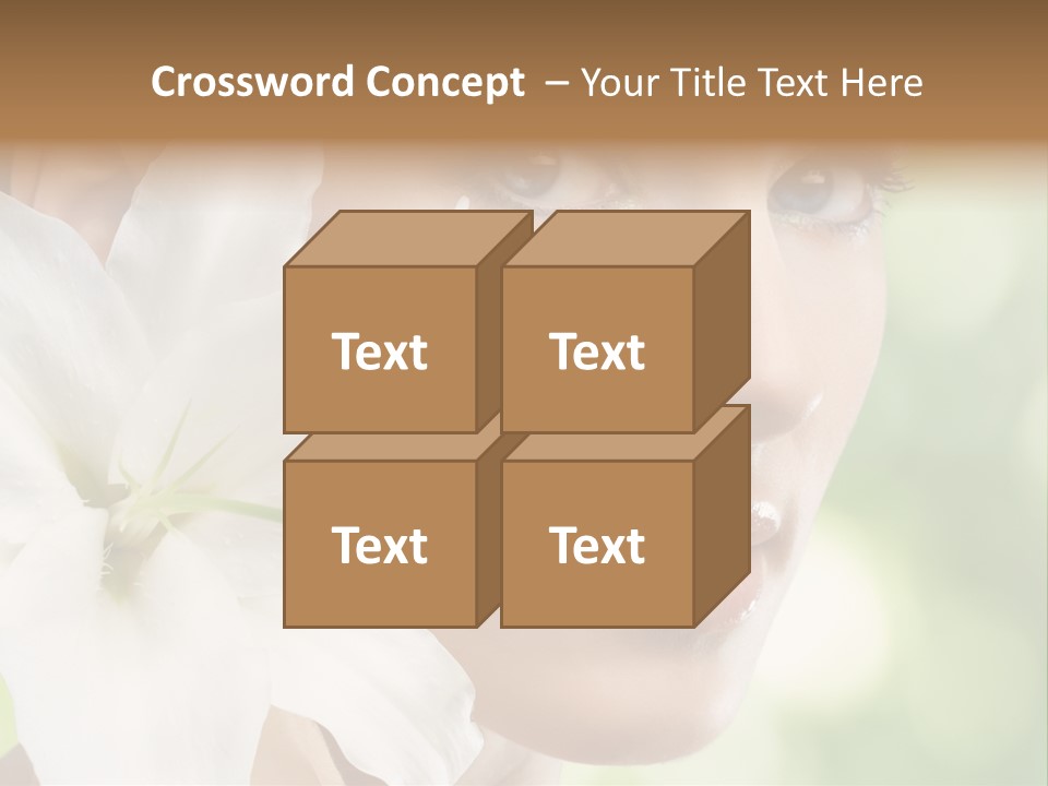Flower Spa Healthcare PowerPoint Template