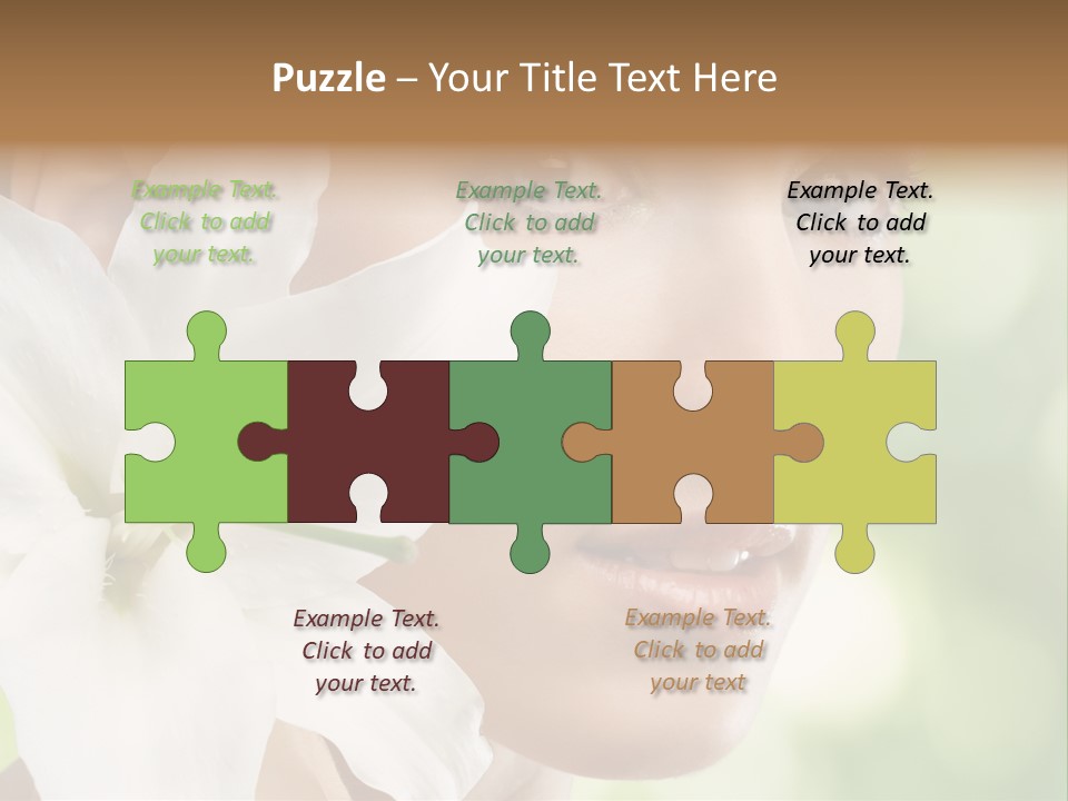 Flower Spa Healthcare PowerPoint Template