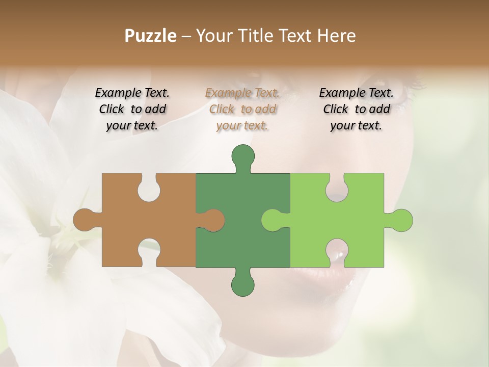 Flower Spa Healthcare PowerPoint Template