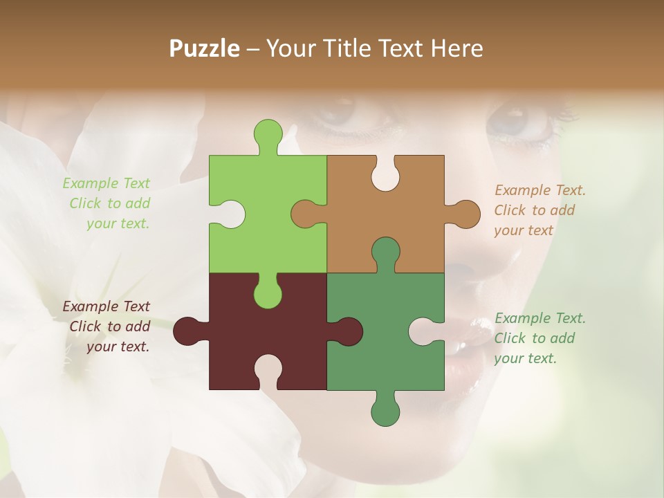 Flower Spa Healthcare PowerPoint Template