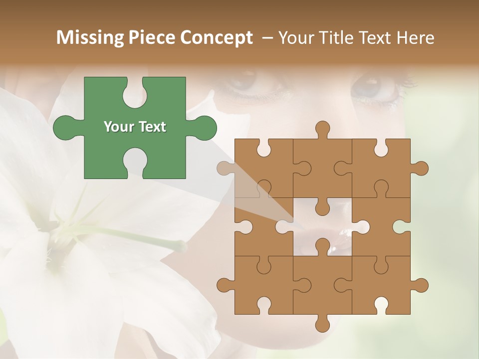 Flower Spa Healthcare PowerPoint Template