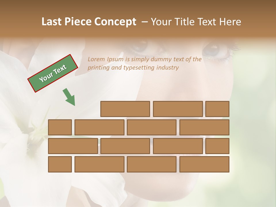 Flower Spa Healthcare PowerPoint Template