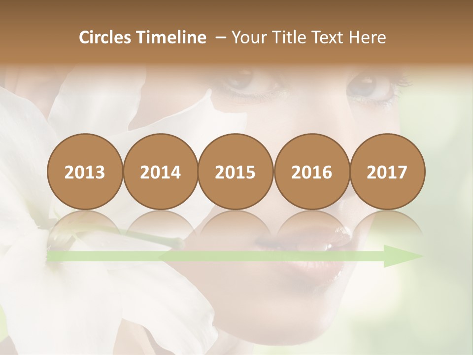 Flower Spa Healthcare PowerPoint Template