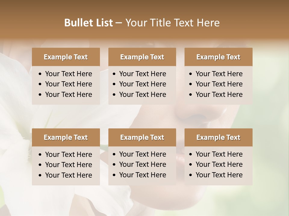 Flower Spa Healthcare PowerPoint Template