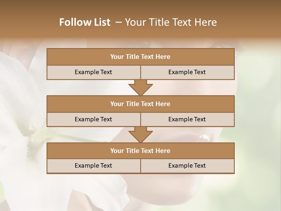 Flower Spa Healthcare PowerPoint Template