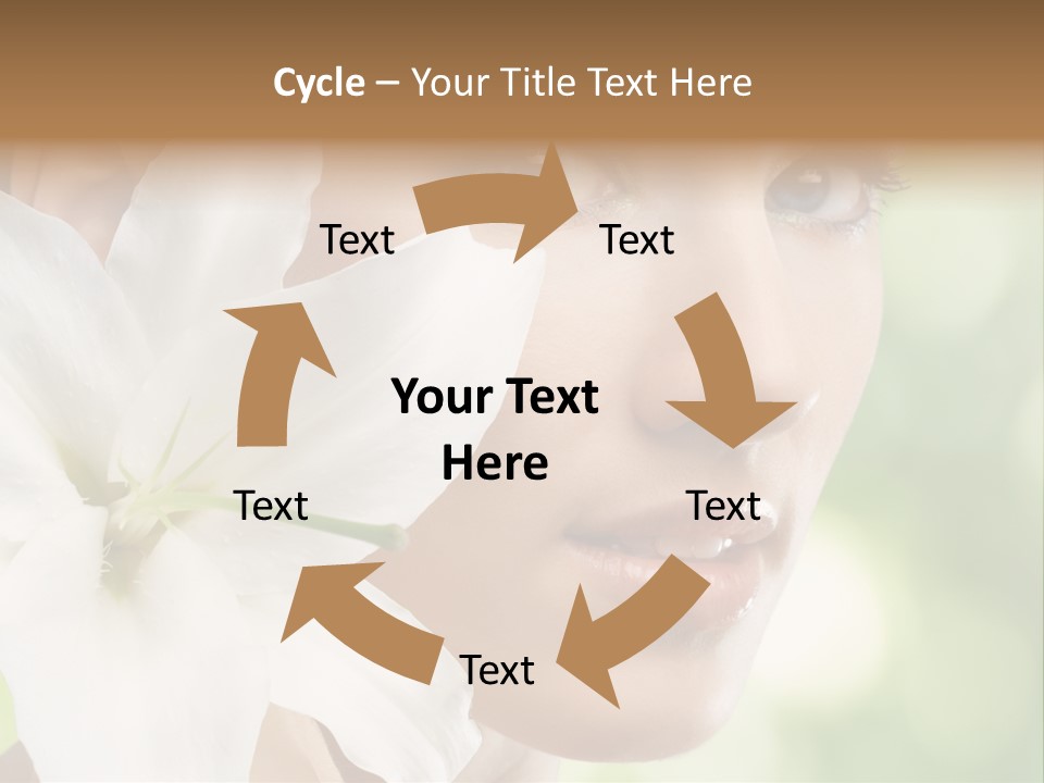 Flower Spa Healthcare PowerPoint Template