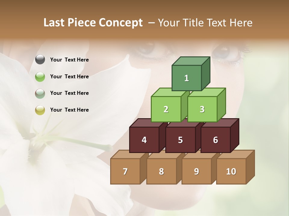 Flower Spa Healthcare PowerPoint Template