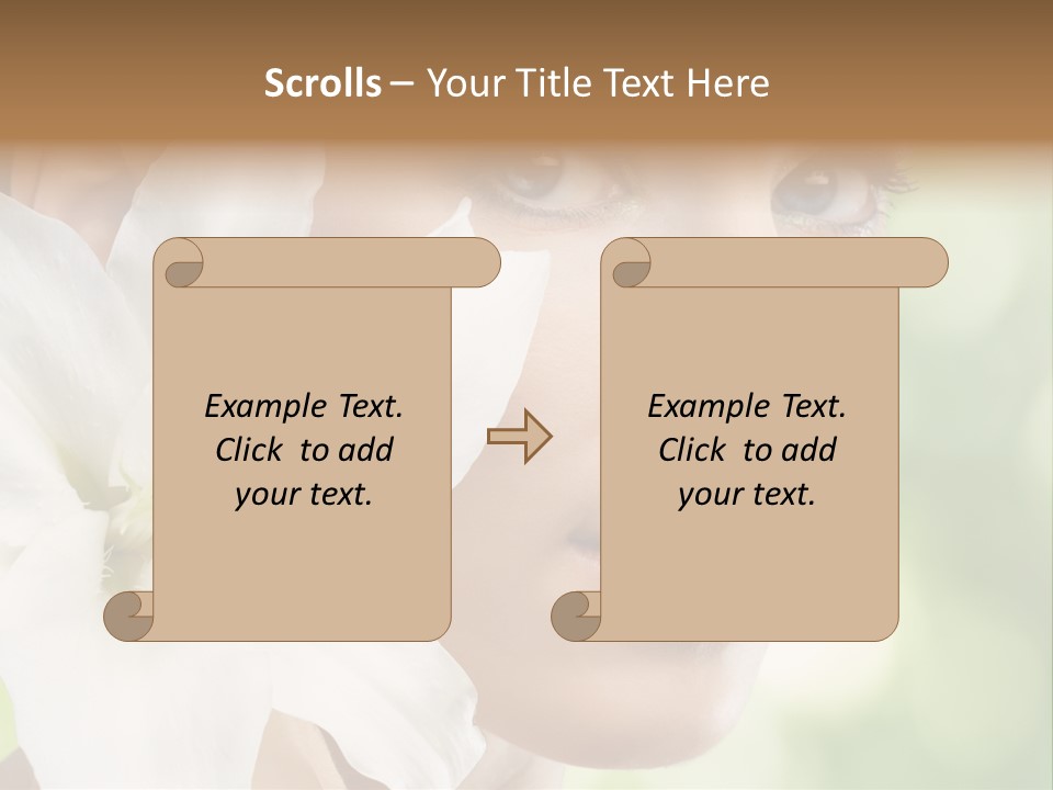 Flower Spa Healthcare PowerPoint Template