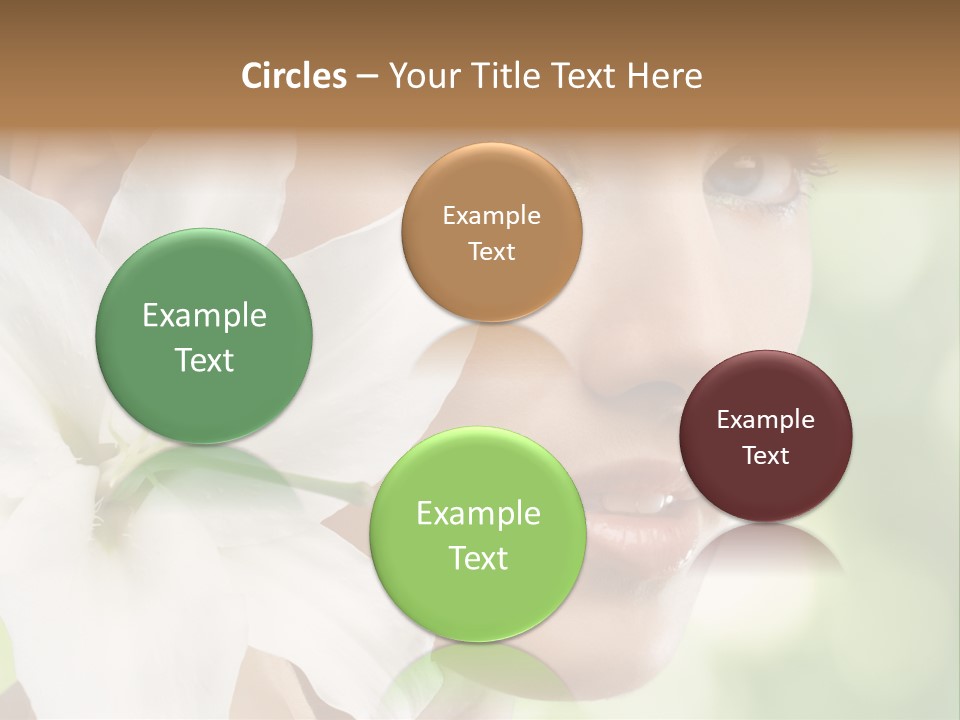 Flower Spa Healthcare PowerPoint Template