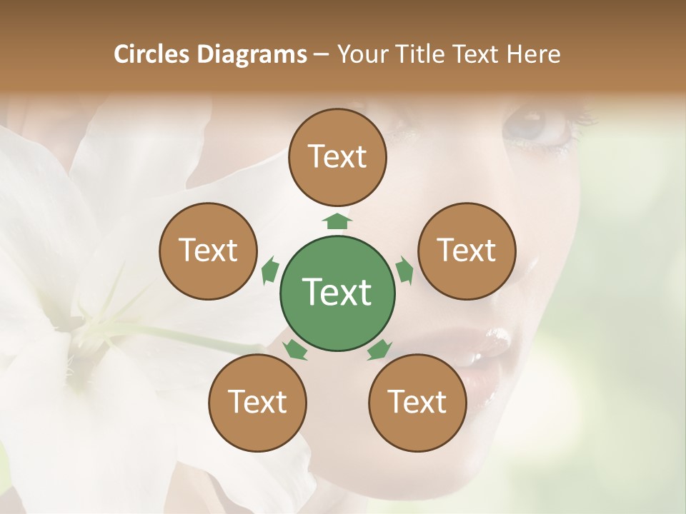 Flower Spa Healthcare PowerPoint Template