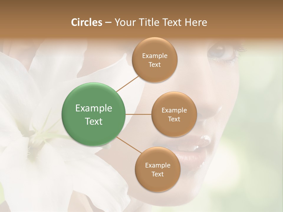 Flower Spa Healthcare PowerPoint Template