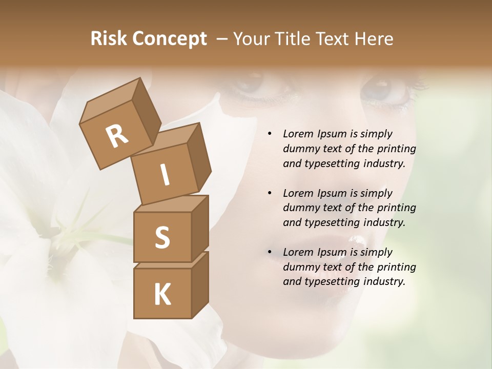 Flower Spa Healthcare PowerPoint Template