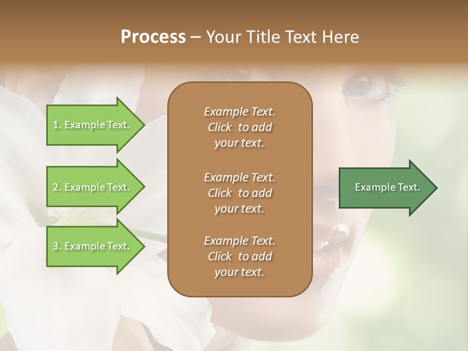 Flower Spa Healthcare PowerPoint Template