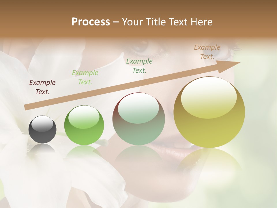 Flower Spa Healthcare PowerPoint Template