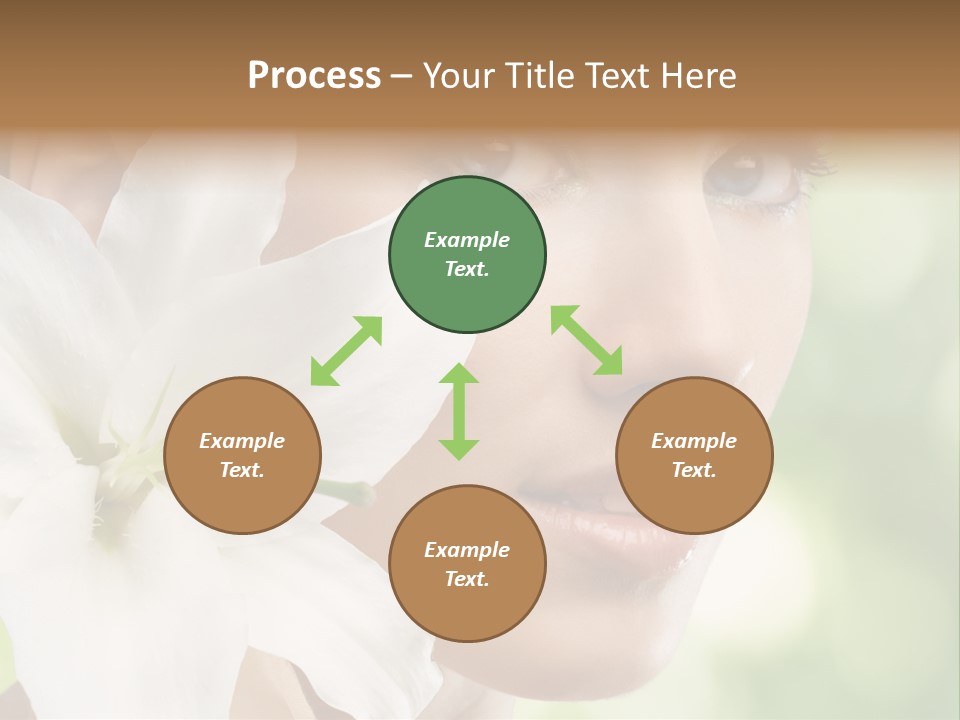 Flower Spa Healthcare PowerPoint Template