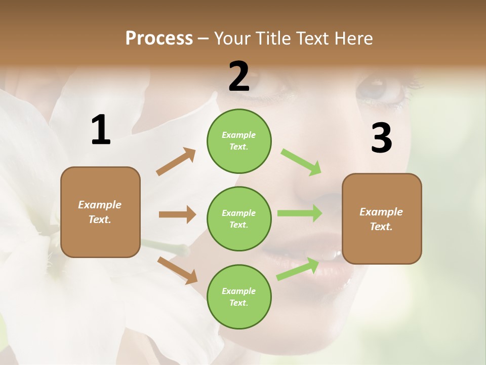 Flower Spa Healthcare PowerPoint Template