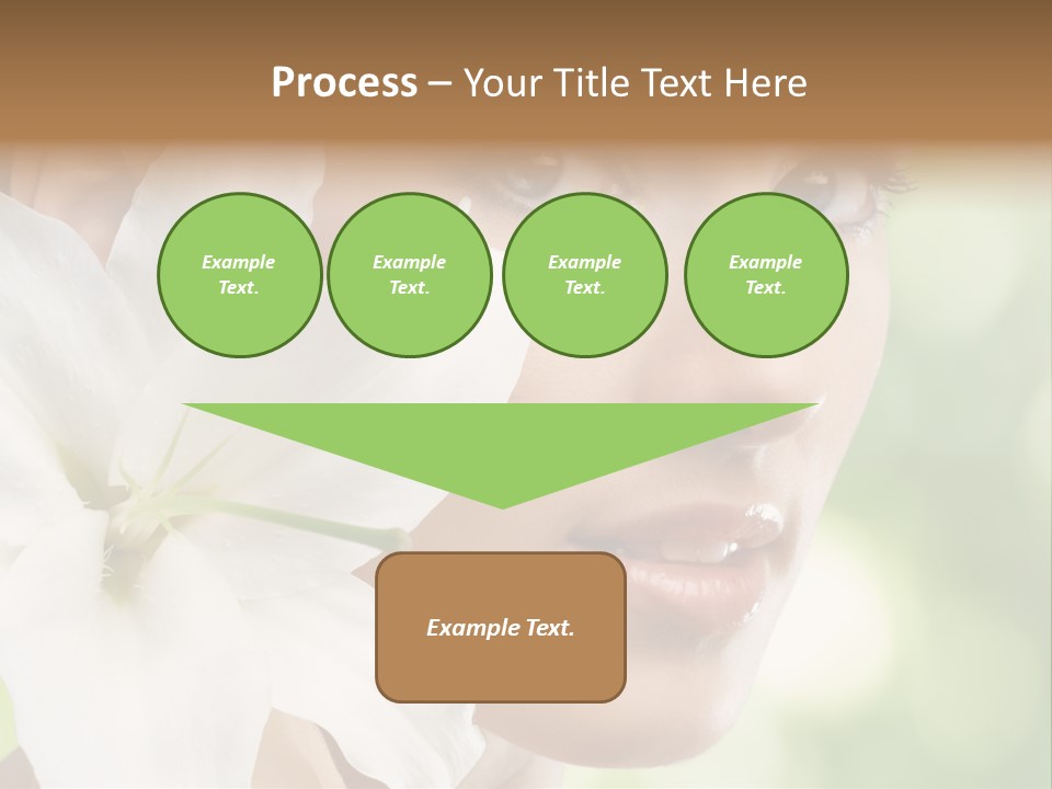 Flower Spa Healthcare PowerPoint Template