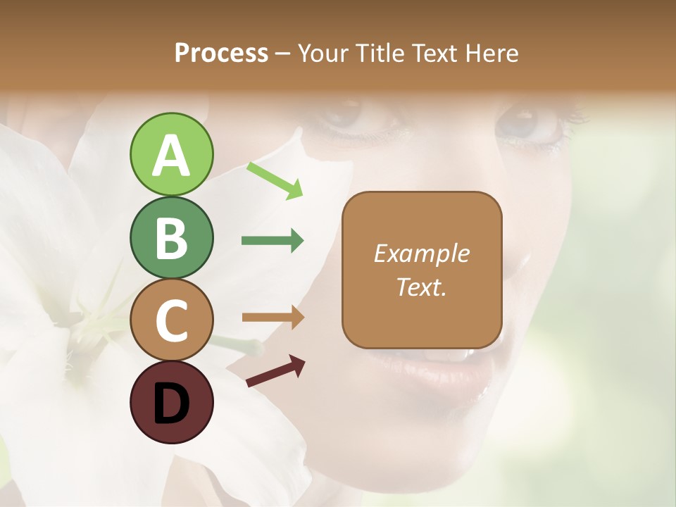 Flower Spa Healthcare PowerPoint Template