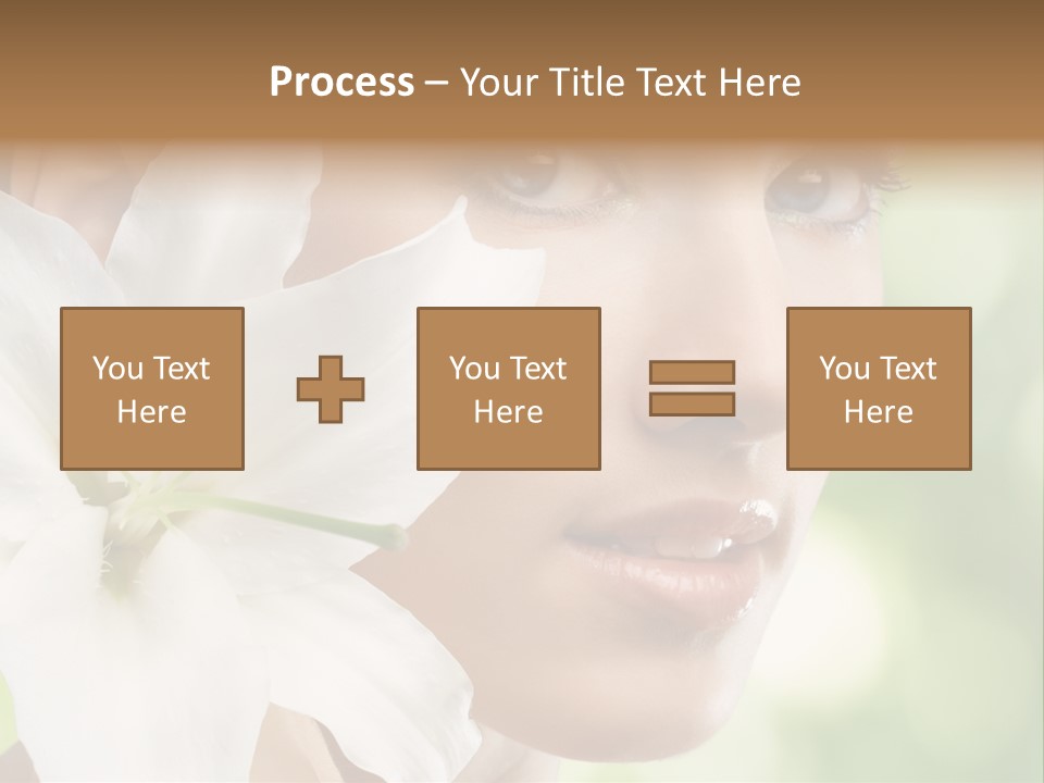 Flower Spa Healthcare PowerPoint Template