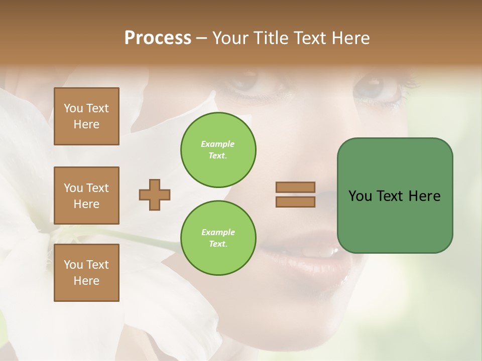 Flower Spa Healthcare PowerPoint Template