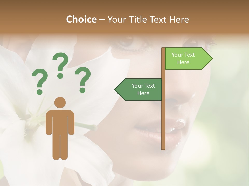 Flower Spa Healthcare PowerPoint Template