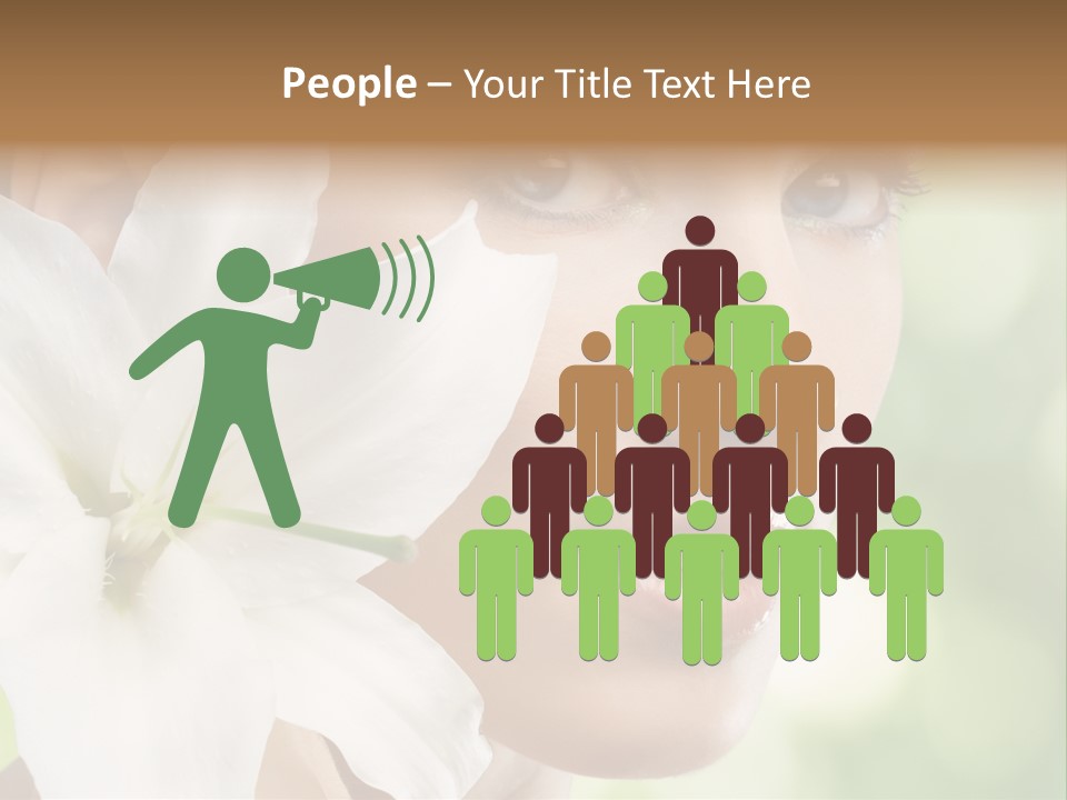 Flower Spa Healthcare PowerPoint Template