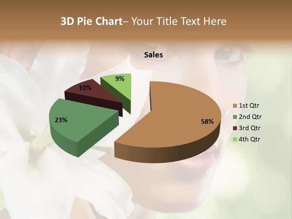 Flower Spa Healthcare PowerPoint Template