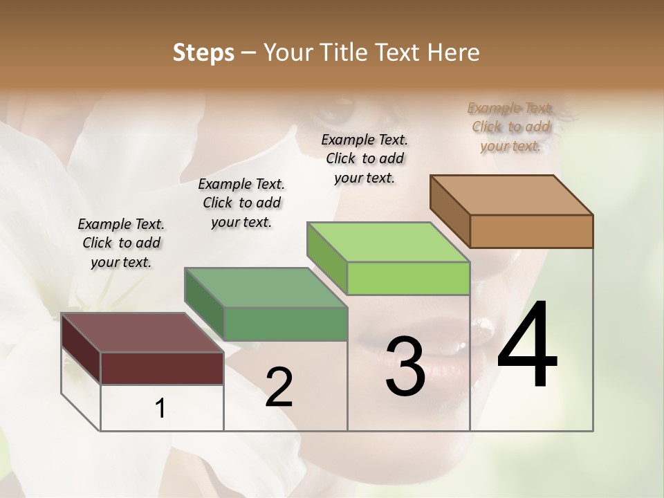 Flower Spa Healthcare PowerPoint Template