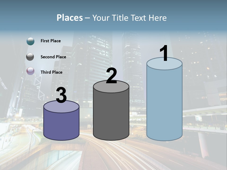 Center Exposure Rush PowerPoint Template