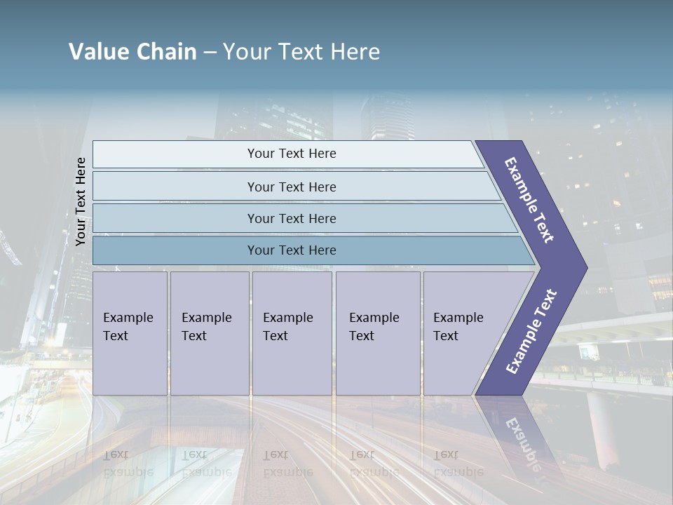 Center Exposure Rush PowerPoint Template